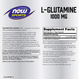 Now Foods L-Glutamine 1000 mg - 240 Capsules