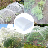 Agfabric Garden Netting 9.5'x30' Insect Pest Barrier Bird Netting for Garden Protection,Row Cover Mesh Netting for Vegetables Fruit Trees and Plants,White