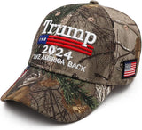 Folouse Trump Hat Trump Merchandise MAGA Hat Trump 2024 Hat Make America Great Again Hat Adjustable Baseball Cap