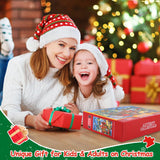 Advent Calendar 2024 Christmas Jigsaw Puzzles for Kids and Adults, 1008 Pieces Puzzle 24 Days Christmas Countdown Calendar, Fun Family Game Christmas Gifts Christmas Home Decor (Santa Claus)