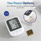 Alcedo Blood Pressure Monitor for Home Use, Accurate Upper Arm BP Machine with Large Cuff, Alarm Reminder, 2 x 120 Memory, Talking Function, FSA/HSA Eligible