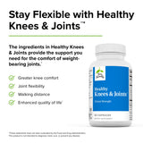 Terry Naturally Healthy Knees & Joints - 1,560 mg Curcumin & Boswellia Complex, 60 Capsules - Promotes Flexibility, Mobility, Strength & Comfort - Gluten-Free - 20 Servings