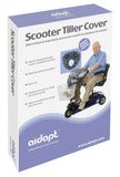 Aidapt Mobility Scooter Panel/Tiller Cover. Waterproof Clear PVC for Visibility in use, Protects Scooter Controls, Easy to Fit, Keep Hands Warm, Universal Sizing, Elderly, Elasticated Skirt