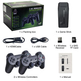 Wireless Retro Game Console M8 Video Game Stick 4K HDMI Output Plug and Play Nostalgia Game Box Built in 20000 Games + for TV