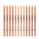 12 Pcs Wonder Concealer Pencil，3 Colors Face Concealer Pencil，Evens Out Skin Tone，Can Perfection Conceal Blemish，Dark Circle，Aging Spot，Acne，etc
