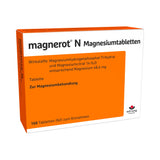 magnerot® N magnesium tablets to replenish your magnesium stores, 100 pieces