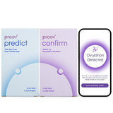 Proov Predict & Confirm Ovulation | Predict The Fertile Window and Confirm Successful Ovulation with one dual-hormone test kit | 15 LH tests and 5 FDA Cleared PdG Tests | One cycle pack