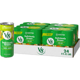 V8 Deliciously Green 100% Fruit and Vegetable Juice, 8 fl oz Can (24 Pack)