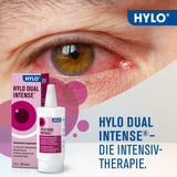 HYLO DUAL INTENSE Augentropfen bei trockenen Augen, intensiv, mit Hyaluronsäure und Ectoin, 10 ml, Lösung