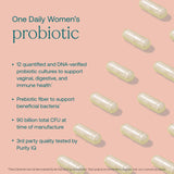 True Grace One Daily Women’s Probiotic - 30 Vegetarian Capsules - Digestive, Vaginal & Immune Health - Organic, Gluten Free, Dairy Free, Soy Free