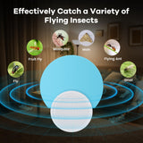 Flying Insect Trap,Plug-in Fly Trap for Flies Indoor,Indoor Plug-in Fly Trap for Flies, Fruit Flies,Gnats,Moths and Other