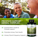 Swanson Herbal Prostate Complex - Men's Supplement - Features Pygeum, Saw Palmetto '&' Stinging Nettle - (200 Capsules)