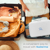 Pure Daily Care NuDerma Official Carrying Case for High Frequency Wand - Holds All Attachments - Portable for Travel - Compatible with All Nuderma Models - Padded Storage and Travel Case