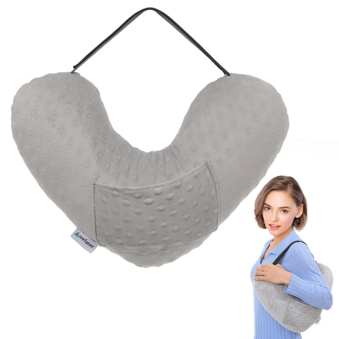 wefaner Mastectomy Recovery Pillow Breast Pillow Post Shoulder Surgery Pillow for Cancer Lymphedema Lumpectomy Surgery Double Chest Healing Protector Recovery Post-Surgery.
