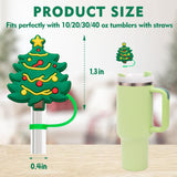 Advent Calendar 2024 - Christmas Countdown Calendars 24 Days of Surprises with 10mm Straw Toppers - Straw Cover Caps Funny Gifts for Cup 30Oz 40Oz Tumbler Kids Teens Boys Girls Adults