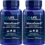 Life Extension MacuGuard 90 softgels (Pack of 2) with an Updated Formula in 2023, See Ingredients Section for The Updated Formula