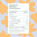 Hilma Elderberry Gummies Formulated with Vitamin C & Zinc - Natural, Vegan + Clinically Proven Ingredients - Immune Support Supplement + Antioxidants - Natural Berry Flavor (60 Gummies)