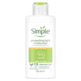 Simple Kind To Skin Protecting With Pro-Vitamin B5, Vitamin E And Glycerin Light Moisturiser Spf 15 Lotion For Sensitive Skin 125 Ml