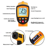 Infrared Thermometer (Not for Human)-58°F to 1382°F, Non-Contact Laser Temperature Gun with Alarm& Data Saving, Temperature Thermometer Measuring Gun for Kitchen Cooking, BBQ, Ovens…