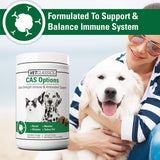 Vet Classics CAS Options Extra Strength Immune Support for Dogs, Cats – Pet Health Supplement, Dog Antioxidant Care – Extra-Strength Dog Supplement Formula – 120 Soft Chews