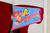 Doc and Pies Arcade Factory Classic Home Arcade Machine - Tabletop and Bartop - 412 Retro Games - Full Size LCD Screen, Buttons and Joystick (Red)