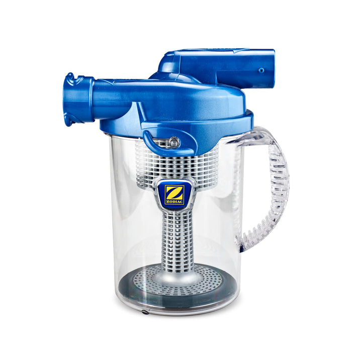 Zodiac Genuine Parts Cyclonic Leaf Catcher, Connects to Suction-Side Pool Cleaners to Capture Leaves & Other Debris, Universal Hose Connection Included