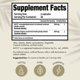 HPD Rx Premium AHCC & Shiitake Mushroom 1100 mg per Serving Supplement, Natural Immunity Booster, Maintains Natural Killer Cell Activity | AHCC is Proven in 30+ Studies | 180-Day Supply, 6-Pack