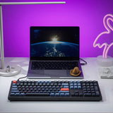 Keychron Q6 Wired Custom Mechanical Keyboard, QMK/VIA Programmable Macro, Full-Size Aluminum RGB Backlit, Double Gasket Hot-Swappable Gateron G Pro Red Switch Compatible with Mac Windows Linux-Black