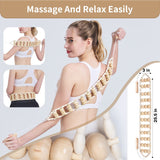 HeiWecan 5 in 1 Wood Therapy Massage Tools, Lymphatic Drainage Massager, Professional Maderoterapia Kit,Body Shaping, Anti-Cellulite,Massager Body Sculpting Tools for Muscle Pain Relief
