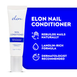 Elon Lanolin-Rich Nail Conditioner, Strengthens Nails & Protects Cuticles, Recommended by Dermatologists & Podiatrists (10g tube)