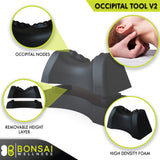 Occipital Release Tool 2.0 - Cervical Traction for Neck and Shoulder Pain Chiropractic Alignment Pivot Device for Trigger Point Therapy Headaches Migraine and Stress (Black)