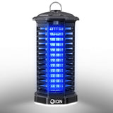 IQN Bug Zapper, Mosquito Fly Zapper Outdoor w/LED Light, Plug in Electric Mosquito Fly Traps Killer -Easy to Hang for Home, Patio, Backyard（Black