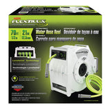 FLEXZILLA Pro Retractable Water Hose Reel, 1/2" x 70' - L8340FZ