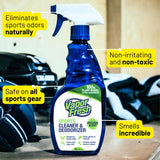 Vapor Fresh Sports Cleaner and Deodorizer - Sports Gear Odor Eliminator, Boxing Glove Deodorizer, Gym Equipment Spray, Natural and Plant Based, 16 Fl Oz (1-Pack)