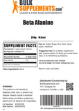 BulkSupplements.com Beta Alanine Powder - Beta Alanine Supplement, Beta Alanine Pre Workout, Beta Alanine 3000mg - Unflavored & Gluten Free, 3g per Serving, 250g (8.8 oz) (Pack of 1)