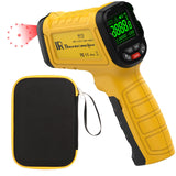 Surpeer Infrared Thermometer High Temperature Gun -58℉~2552℉, 30:1 Distance Ratio, Digital Laser IR Temp Gun for Cooking, Pizza Oven, Engine, Kilns, Forges, Industry, and Home Repair.