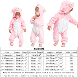 Baby Pig Costumes Unisex Toddler Outfit Halloween Dress Up Romper 6-12 Months