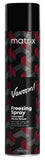 Matrix Vavoom Extra Hold Freezing Spray | Volumizing & Texturizing Hairspray | Extra Firm Hold | Prevents Frizz & Protects Against Humidity | Fast-Drying | For All Hair Types | Hair Styling | 15 oz.