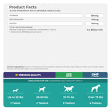 Probiotics for Dogs - 120 Chewable Tablets - Diarrhea & Gas Support for Dogs - 5.5 Billion CFUs with Digestive Enzymes and Prebiotics - Dog Allergies, Bad Dog Breath & Constipation Support