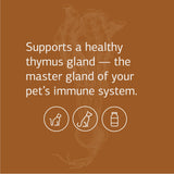 Standard Process - VF Thymex for Pets - Thymus Gland Support for Dogs and Cats - Immune System Health with Vitamin C - 90 Tablets