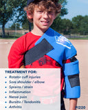 Pro Ice Youth Shoulder Elbow Ice Therapy Wrap PI220 - Ice Packs Included