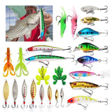 Fishing Advent Calendar, Fishing Christmas Countdown, 24 Days Fishing Lure Set, 2024 Xmas Surprise Gift for Fishing Lover Fisher Adult Men Teen Boys Father Boyfriend Grandpa (Style B)