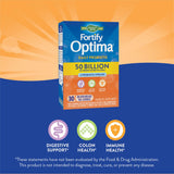 Nature's Way Fortify Optima Daily Probiotic for Men and Women, Supports Digestive, Immune, and Colon Health*, 30 Vegan Capsules