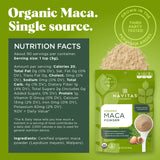 Navitas Organics Maca Powder, 16oz. (2-Pack), 181 Servings - Organic, Non-Gmo, Low Temp-Dried, Gluten-Free,Light Brown