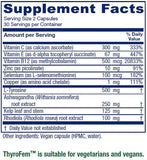 Vitanica ThyroFem, Thyroid Gland Support, Vegan, 60 Capsules