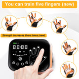 MZU Upgraded rehabilitation robotic glove for hempiplegia stroke paralysis arthriti patient physical reabilitech,finger and hand function workout recovery device,massager machine gloves.