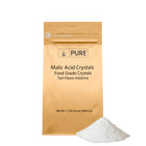 PURE ORIGINAL INGREDIENTS Malic Acid (1.5 lb) Food Grade Crystals, Tart Flavor