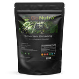 Go Nutra Siberian Ginseng Powder 4:1 Extract 4X Times Stronger Eleuthero Root Extract Non-GMO 4oz