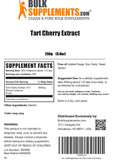 BULKSUPPLEMENTS.COM Tart Cherry Extract Powder - Herbal Supplement, Antioxidant Source - Gluten Free, Sugar Free - 500mg per Serving, 500 Servings (250 Grams - 8.8 oz)