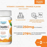 YUM-V'S Vitamin C Gummies by YumVs (Pack of 2)